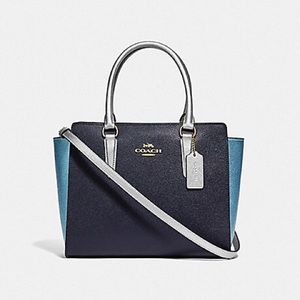 ✨BNWT Coach Midnight Multi Bag & Metallic Wallet✨